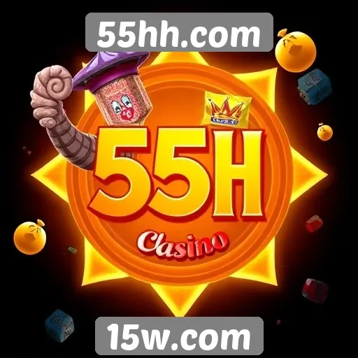 A diversidade de jogos disponíveis em 55hh.com