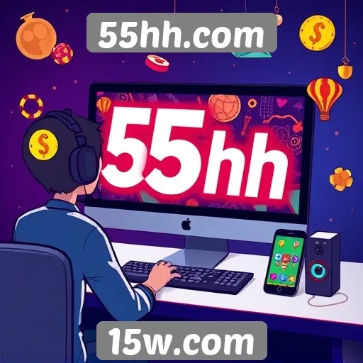 Estudo sobre a popularidade de 55hh.com